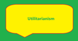 Utilitarianism