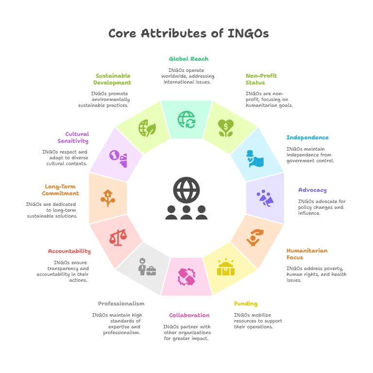 Characteristics of INGOs